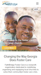 Mobile Screenshot of faithbridgefostercare.org